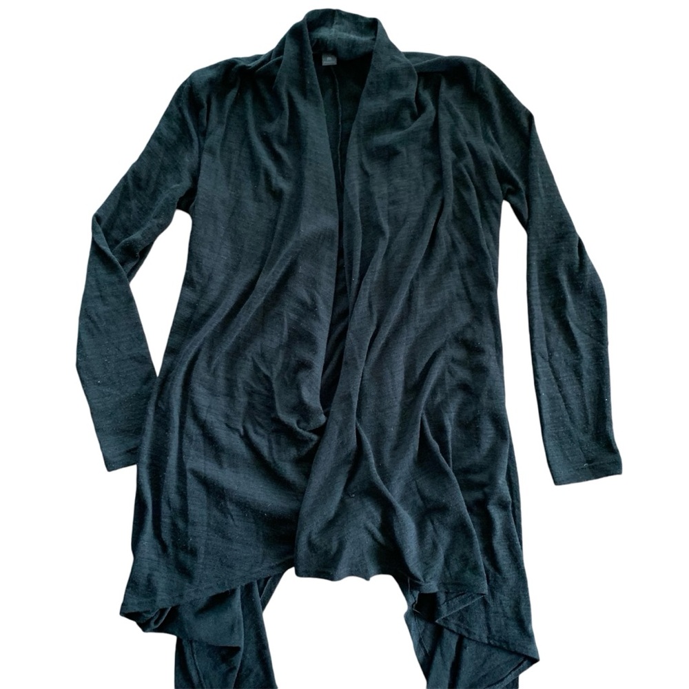Twenty One Dark Gray Long Sleeve Lightweight Cardigan
